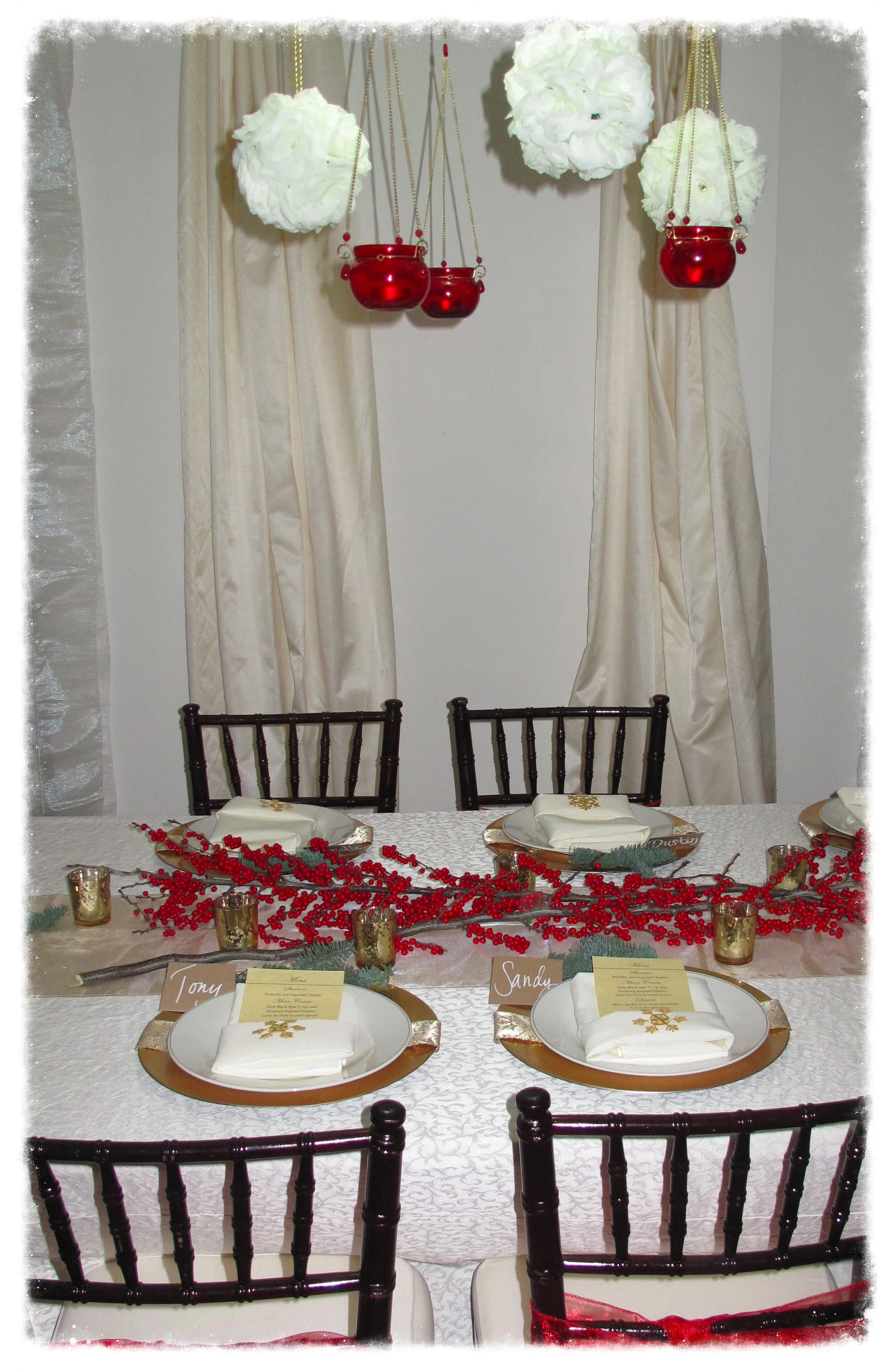 Intimate Holiday Dinner Party
