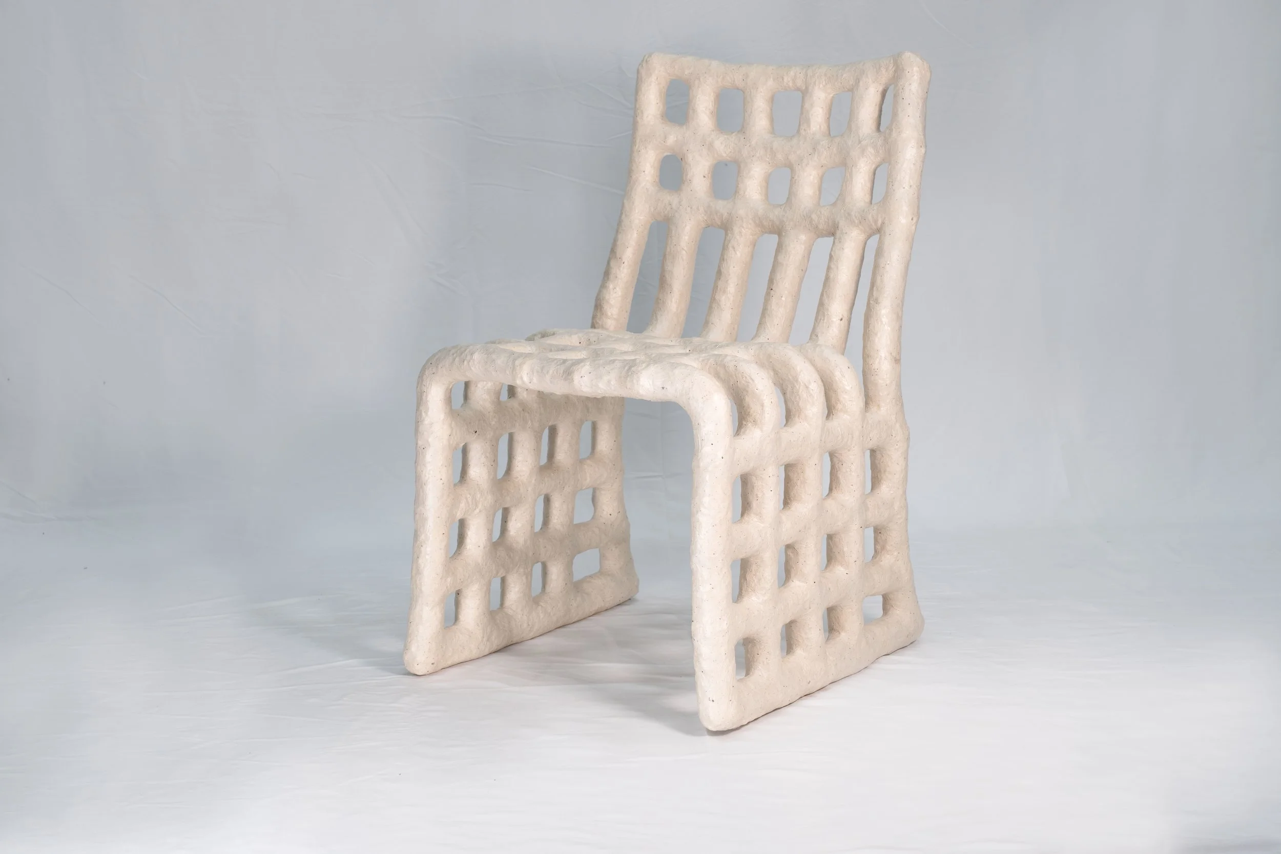 Samuel Aguirre_Chair 03 Kozo with Flecks on White 1_Photo Cred Travis Lemire.jpg