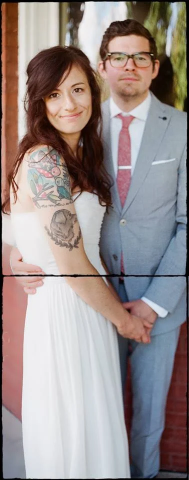 Fall eco-friendly, vegan wedding