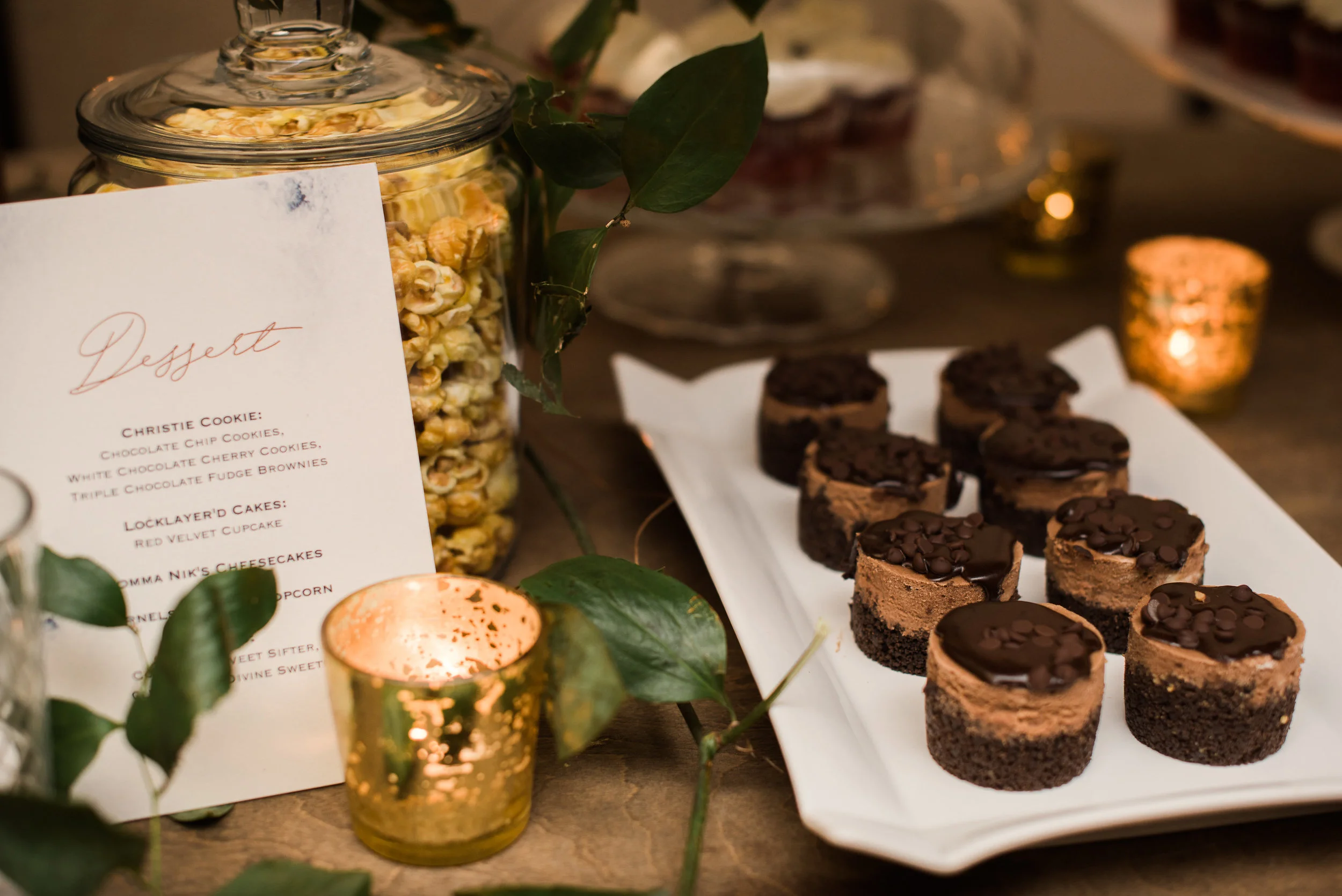 dessert display gold candles.jpg