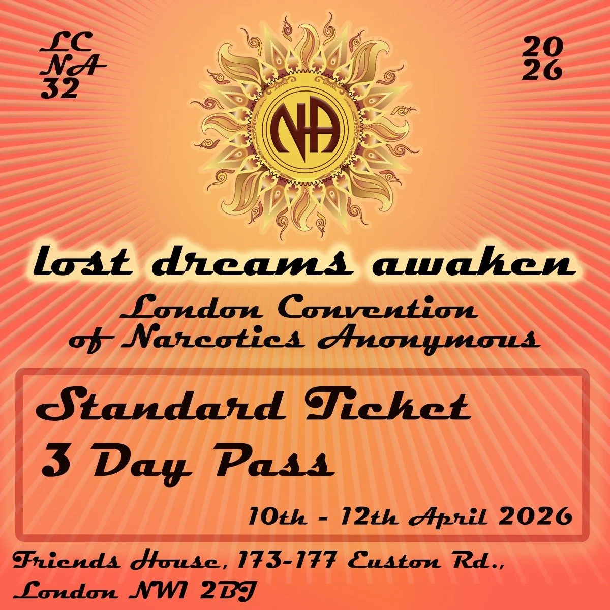 LCNA 32 - Standard - 3 Day Pass