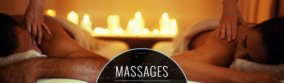 a couple getting a massage