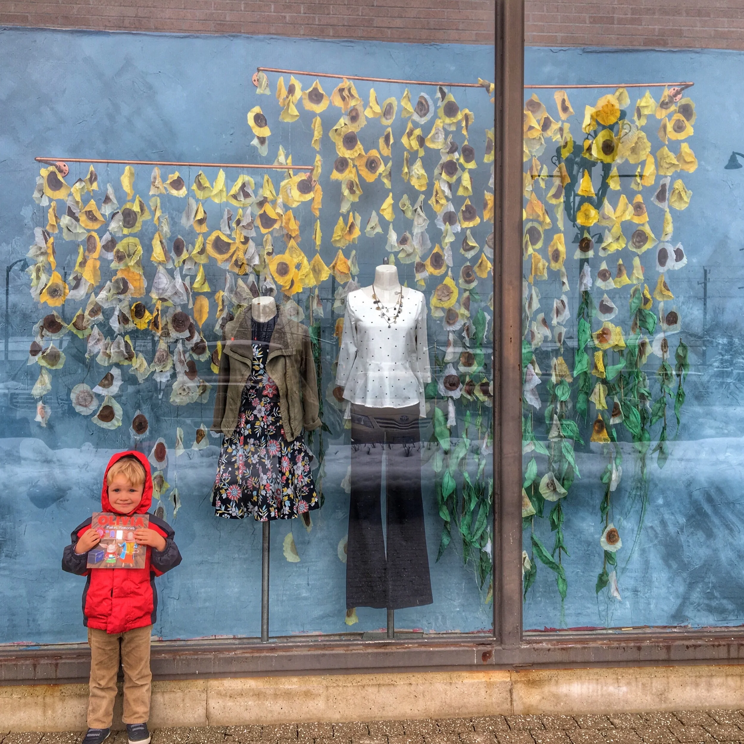 Anthropologie Window Displays Trees