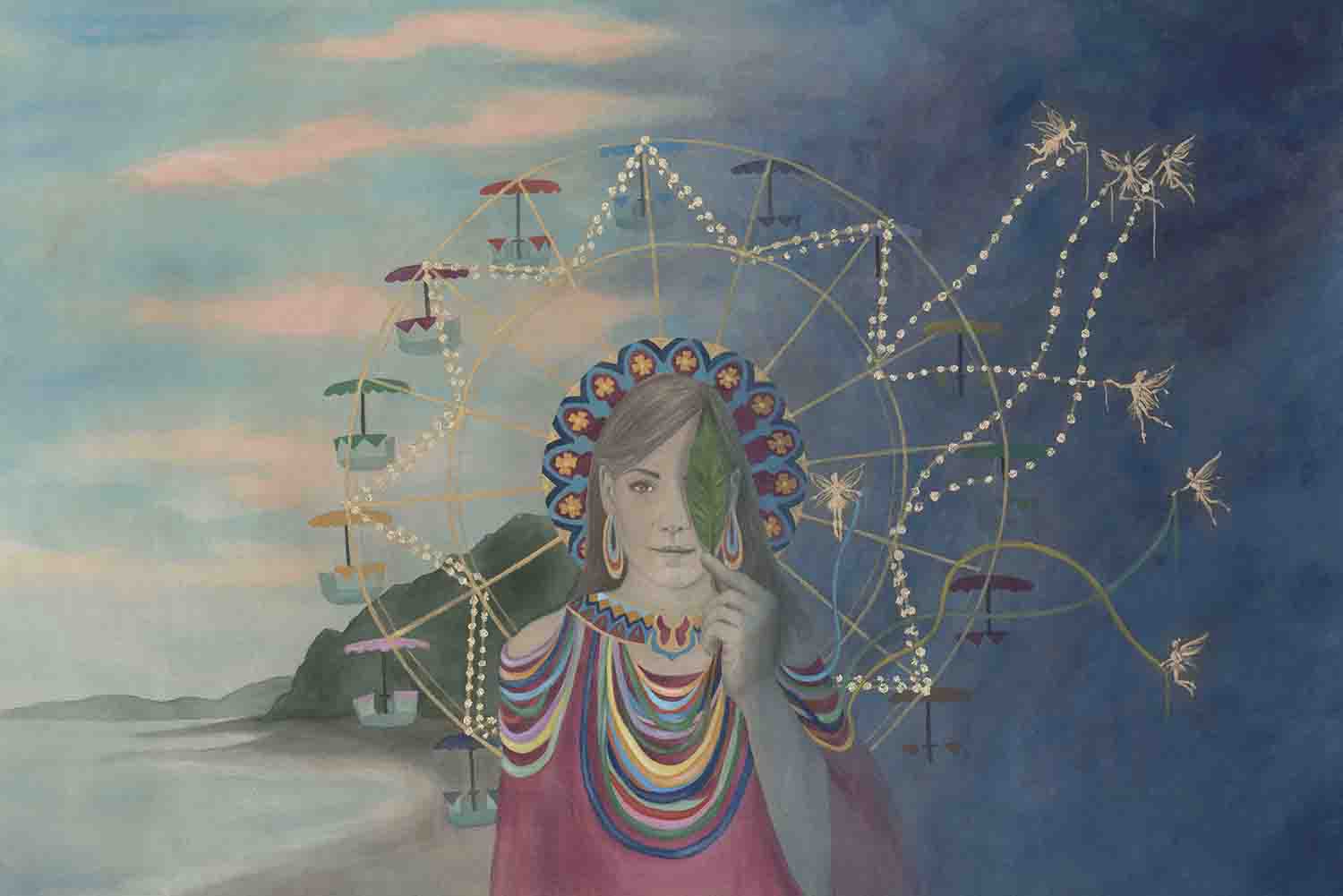 "In Her Mind's Eye" 40X26