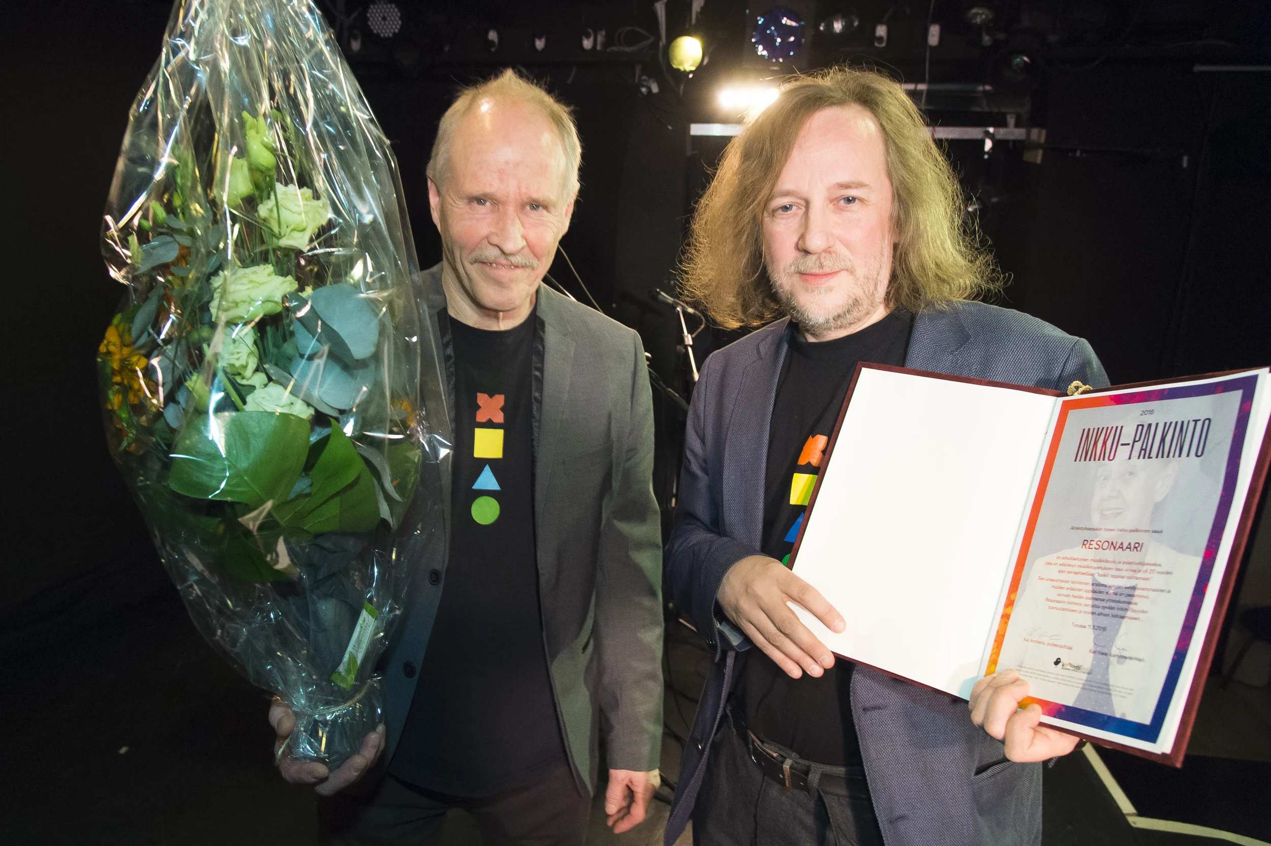 Kuvassa Resonaarin johtajat Kaarlo Uusitalo (vas,) ja Markku Kaikkonen Kuva: Vesa-Matti Väärä