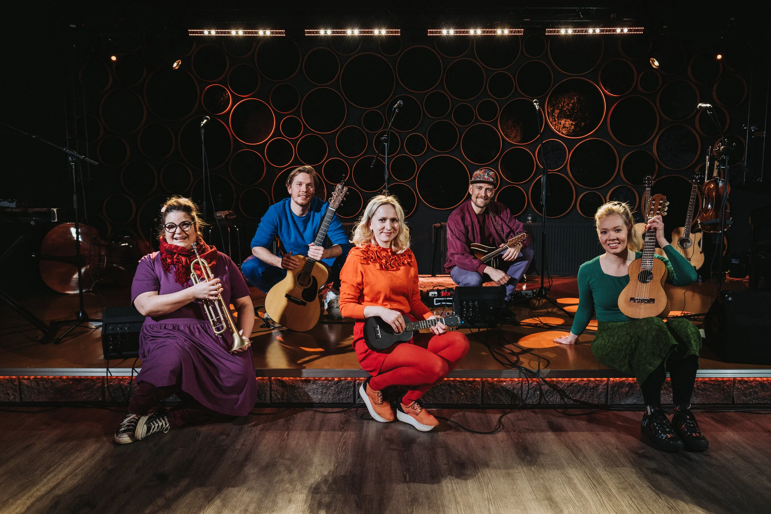 Pikku Papun Orkesteri toimi Mesenaattikampanjan keulakuvana. Kuva: Antti Kemppainen Photography.
