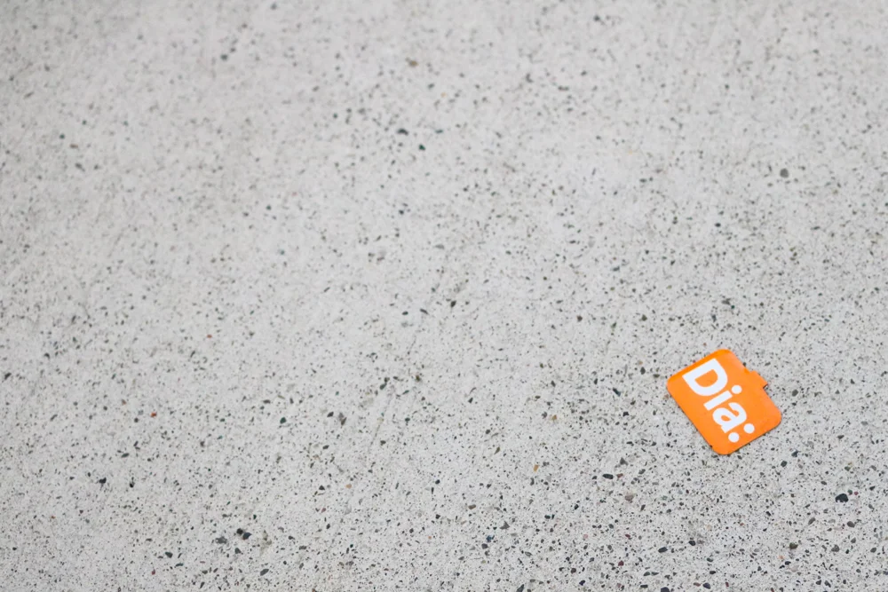 Abandoned ticket to the Dia:Beacon