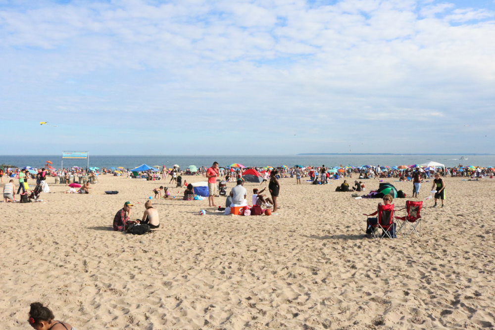 The Beach at Coney Island