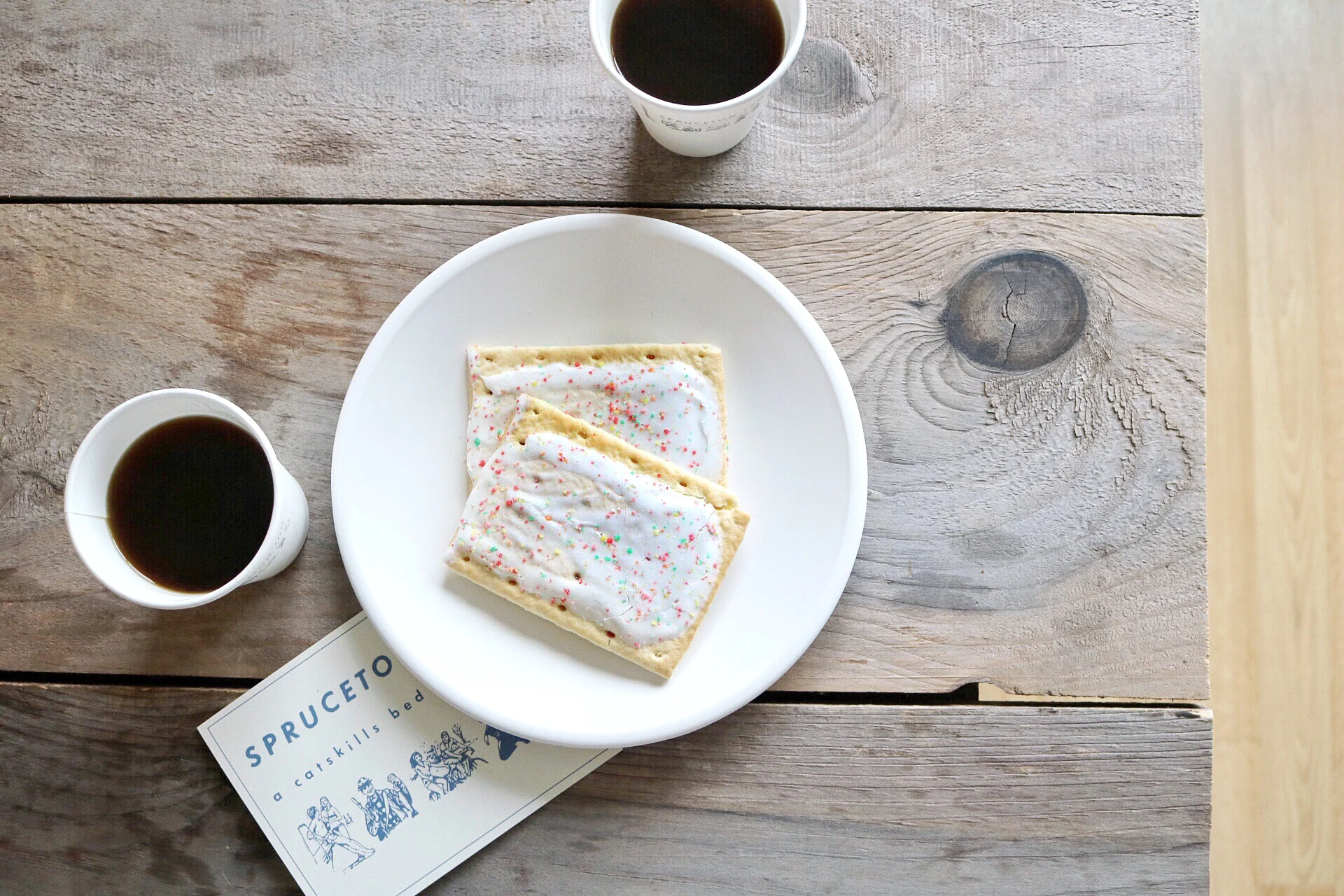 Complimentary Strawberry Poptarts for breakfast
