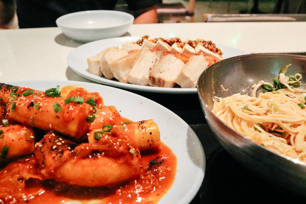 Korean food at Pot
