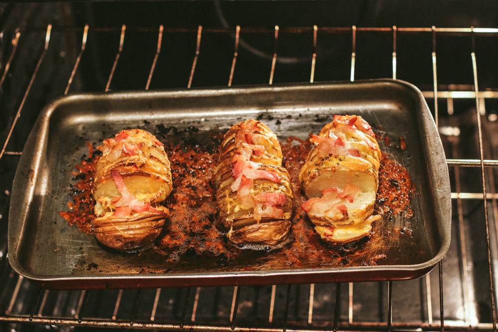Bake 6-8 minutes more till cheese melt and bacon become nice and crisp