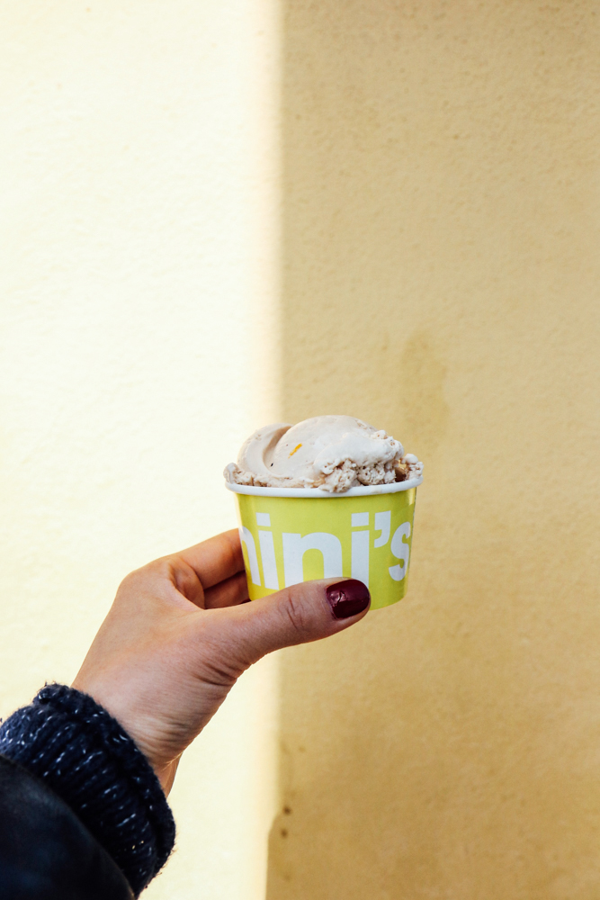 Earl Grey Ice Cream at Toscanini's Ice Cream