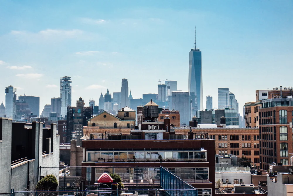New York City view from Whitney Museum