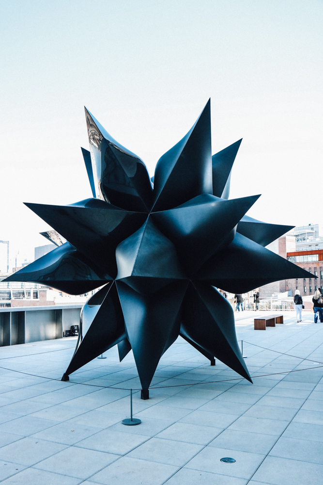 Frank Stella Star at Whitney Museum