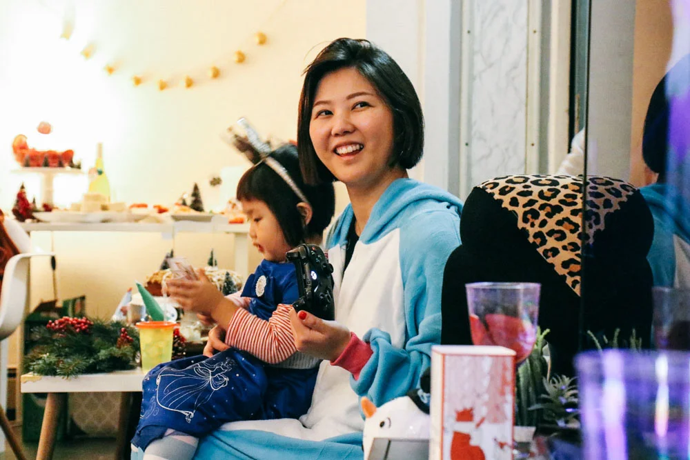 Ellen Oh & Baby Olivia