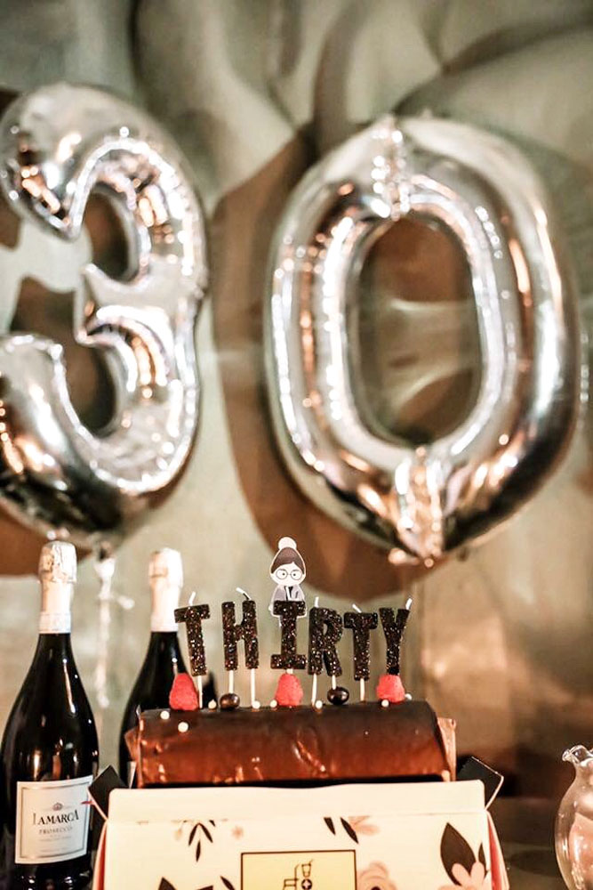 Surprise Party prepared by friends