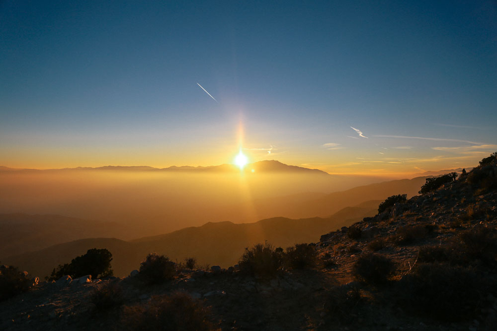 Sunset at Keys View