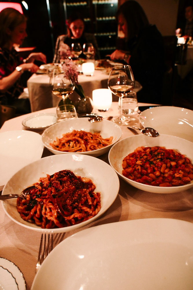 Dinner for Three Girls at Marea