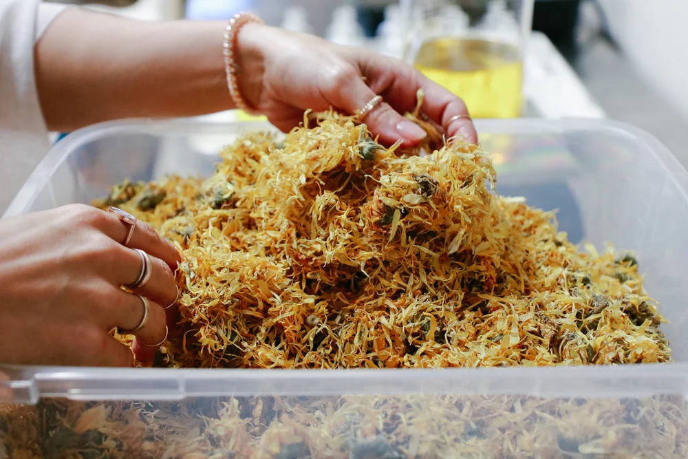 All-natural ingredients sourced from all over the world.