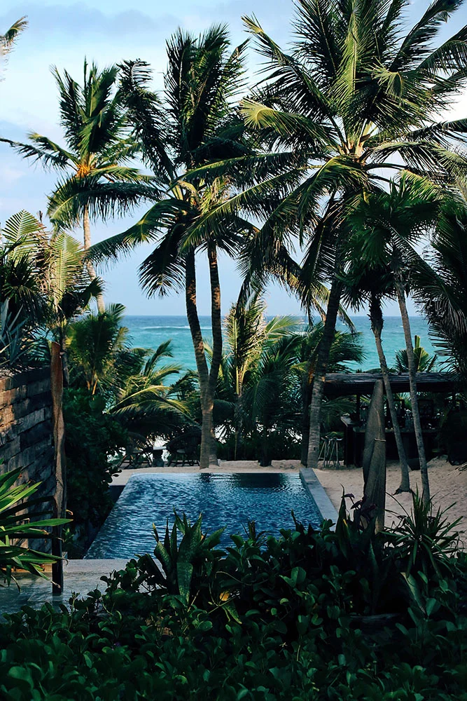 View from Be Tulum Hotel
