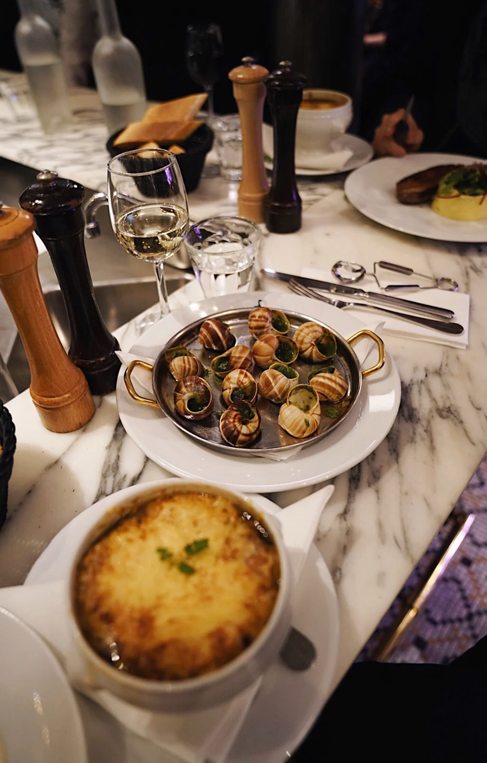 A perfect dinner at Le Comptoir de La Gastronomie