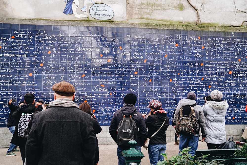 Wall of Love, Le mur des je t'aime