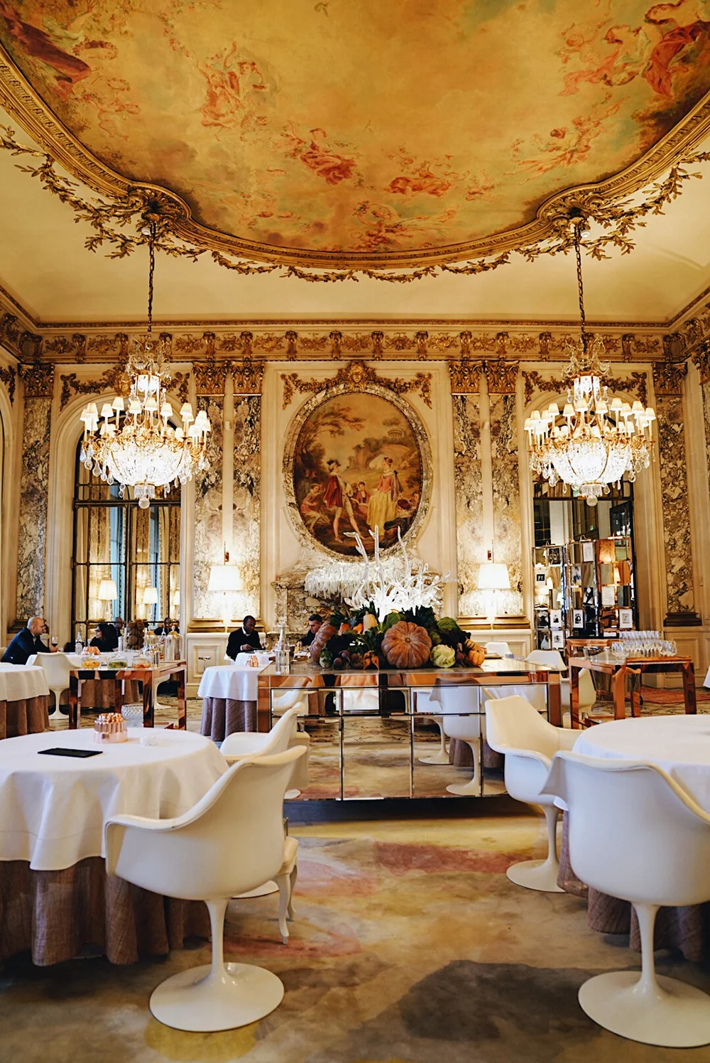 Lunch at Restaurant Le Meurice Alain Ducasse