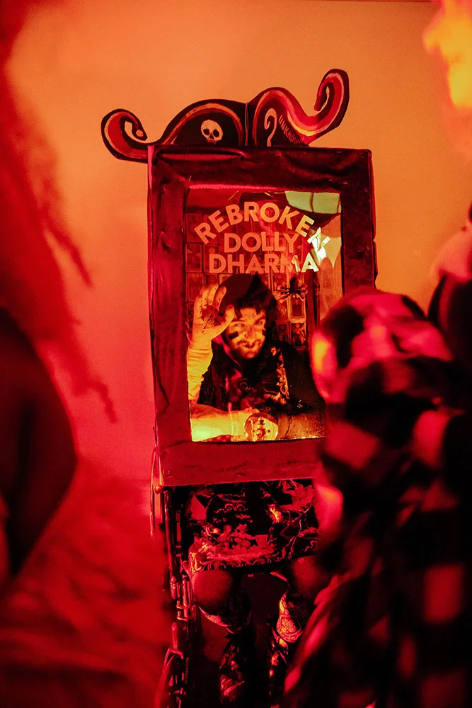 And this guy on a wheelchair, is calling me. Can’t believe this was a Costume.