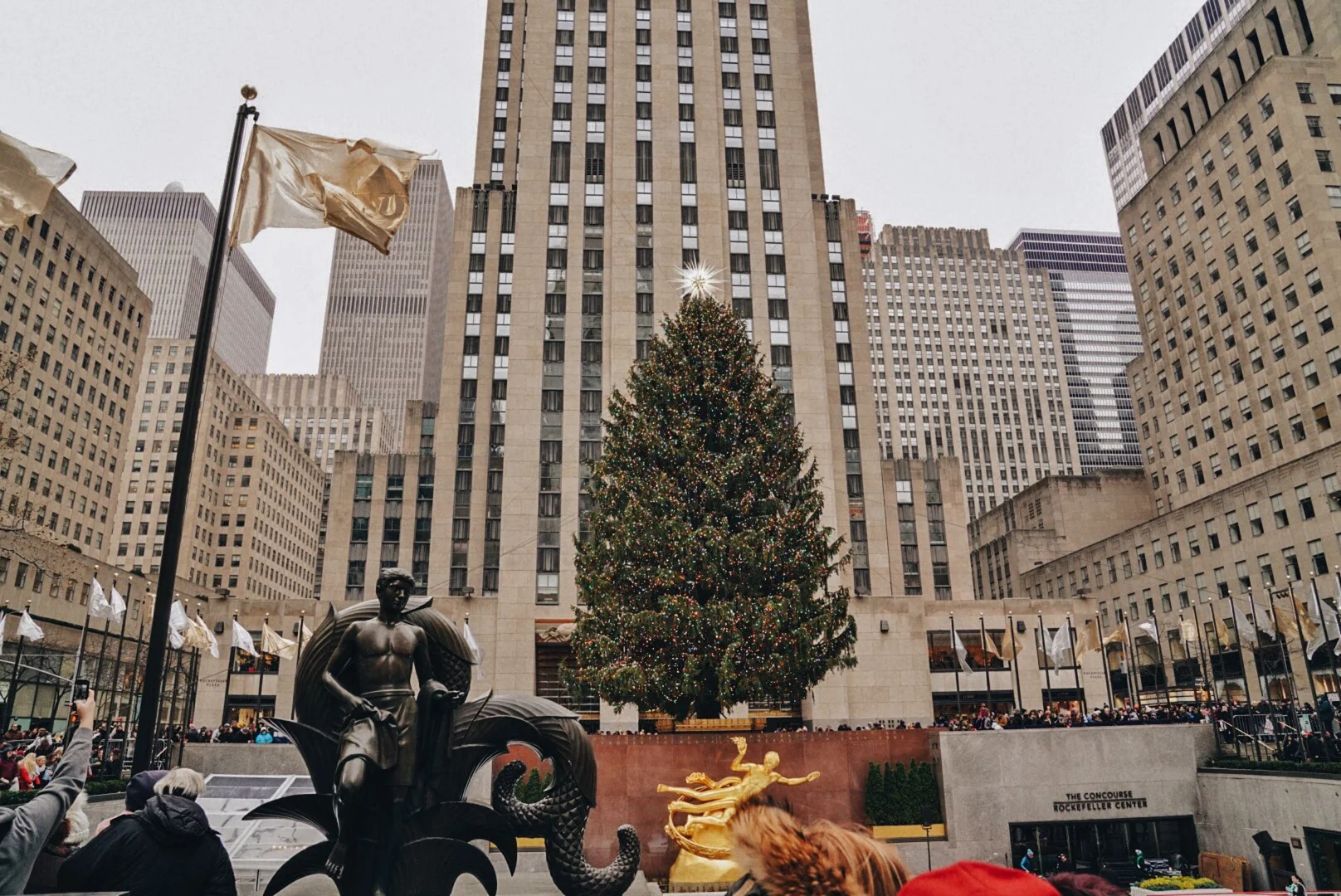 Rockefeller Center with the famous tree