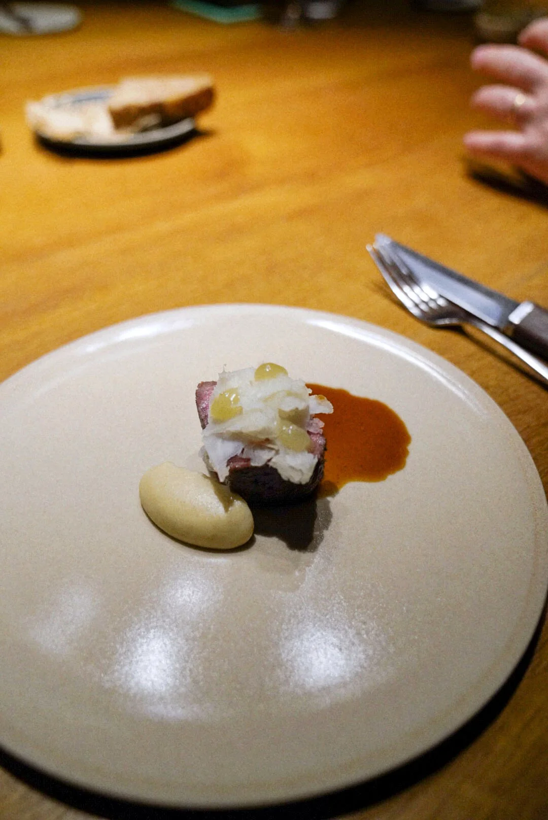 Iberian pork, cauliflower