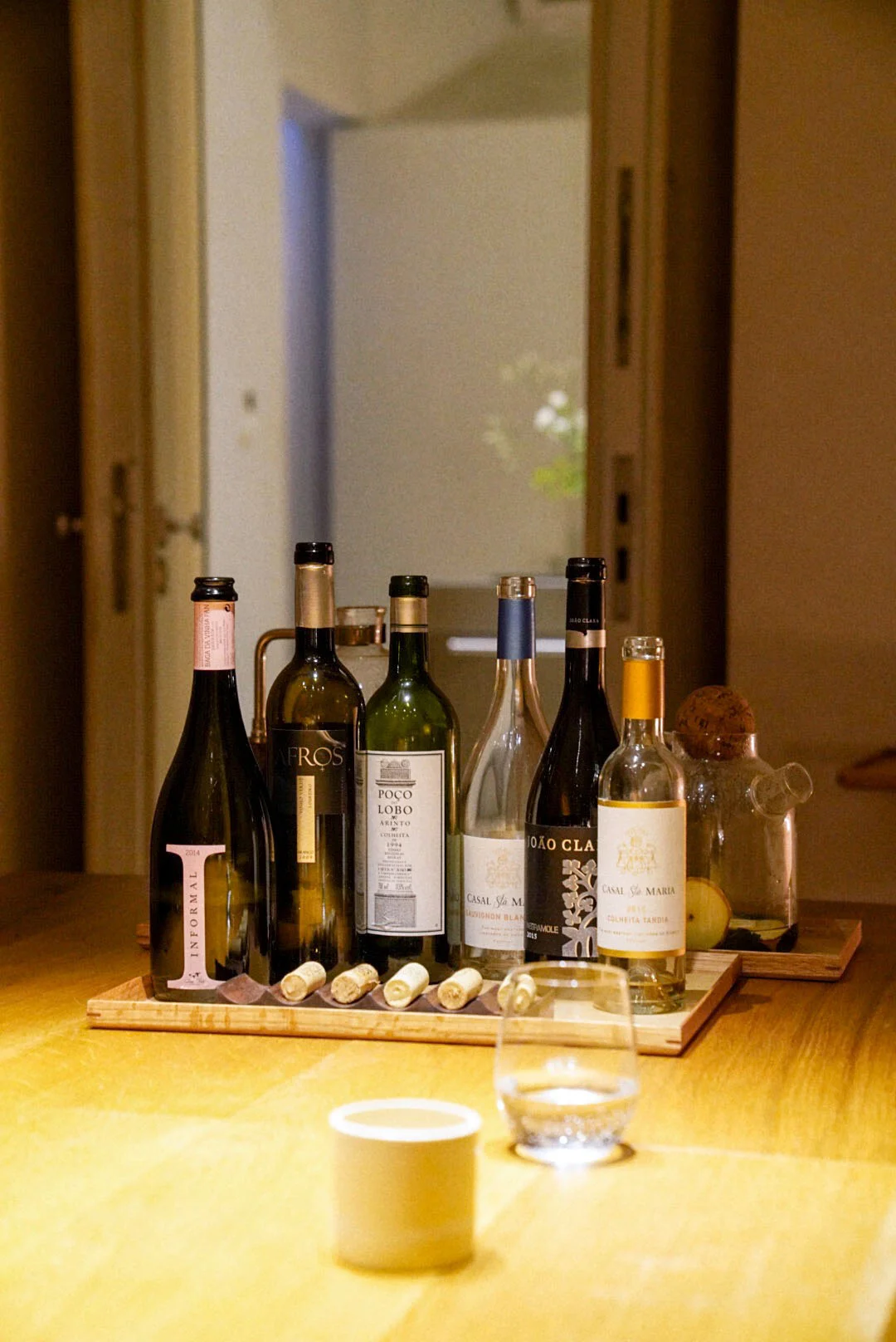 All the wine pairing we had this night. Thank you, Mário , Awesome Sommelier at Ceia.