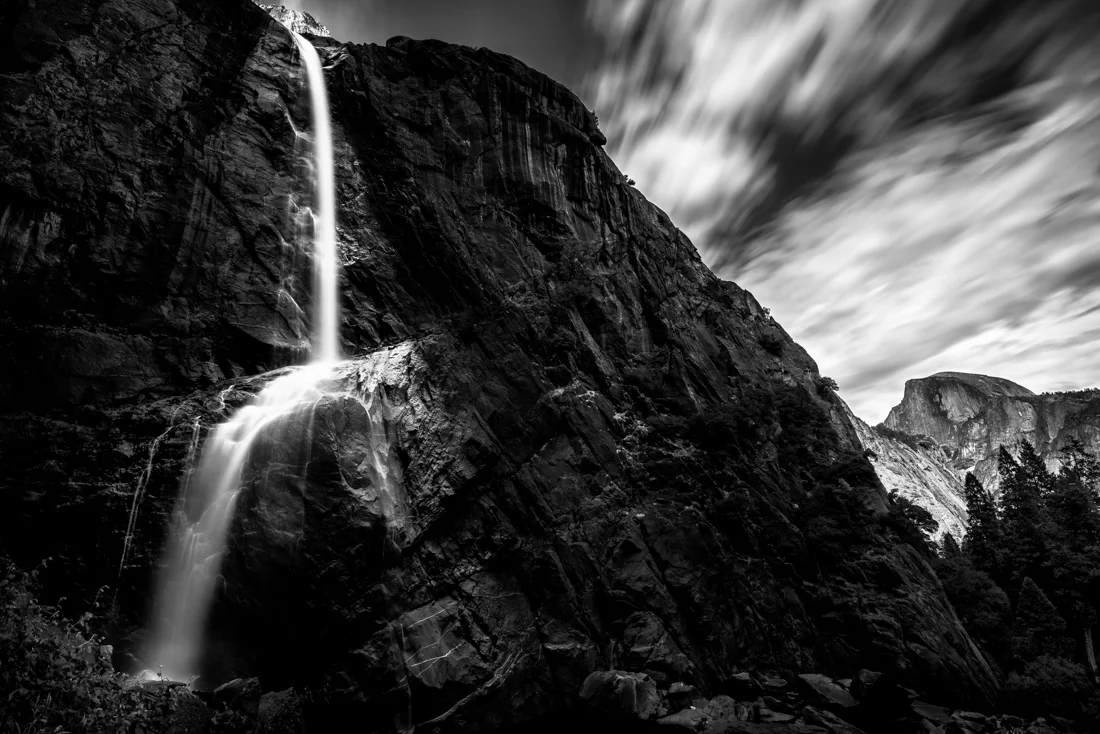 yosemite fall . & . half dome