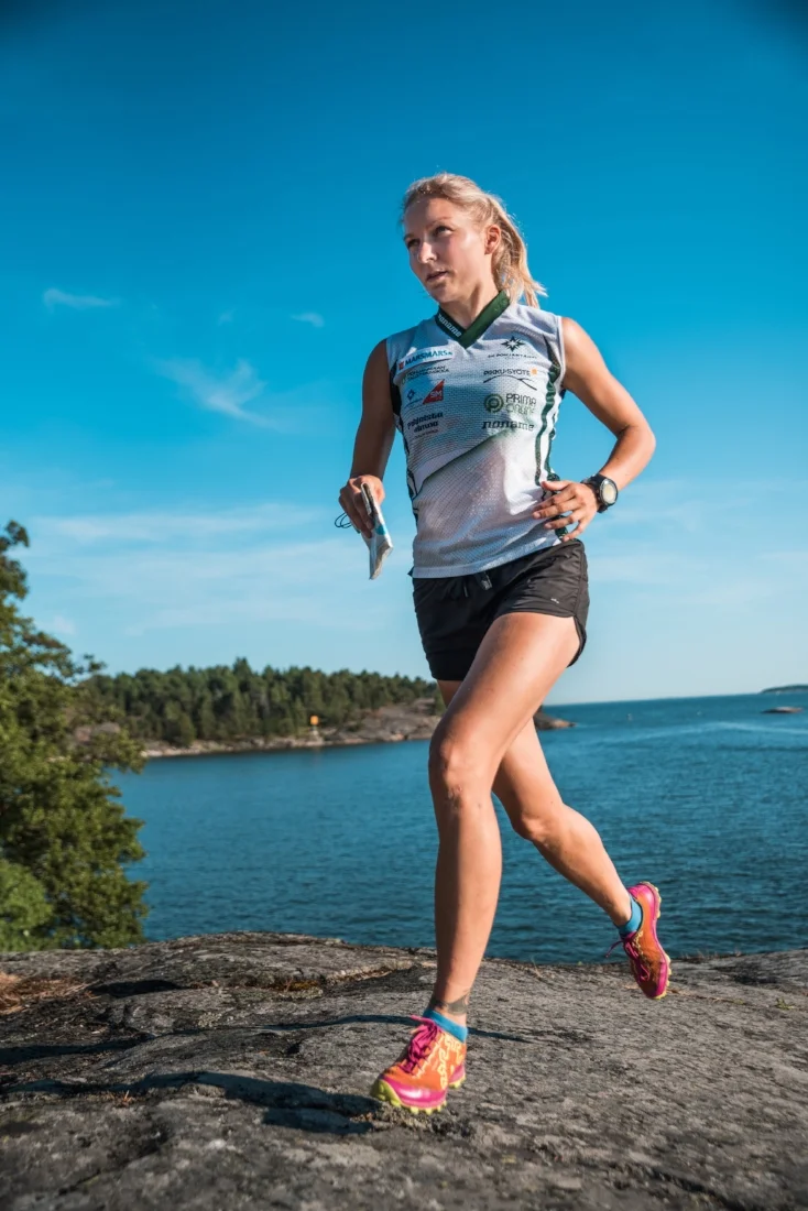 Marika Teini - Juoksija cover shot