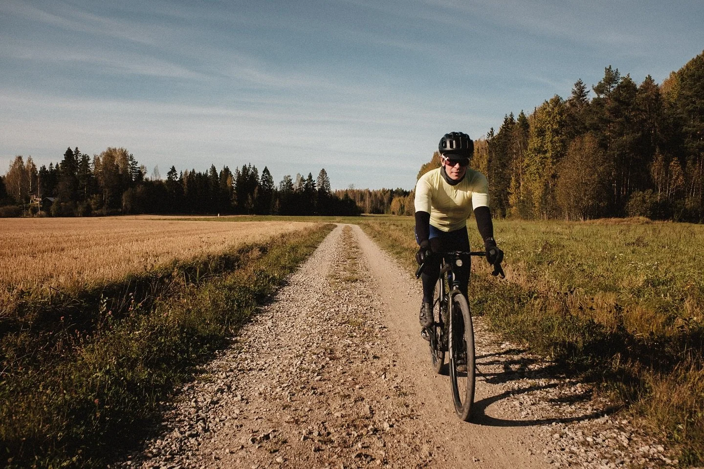 &rdquo;Premium gravel&rdquo; he said. Catching up and sightseeing some of my favorite gravel roads with @tapioteras 
- 
#gravelcycling #hiekkatiepy&ouml;r&auml;ily