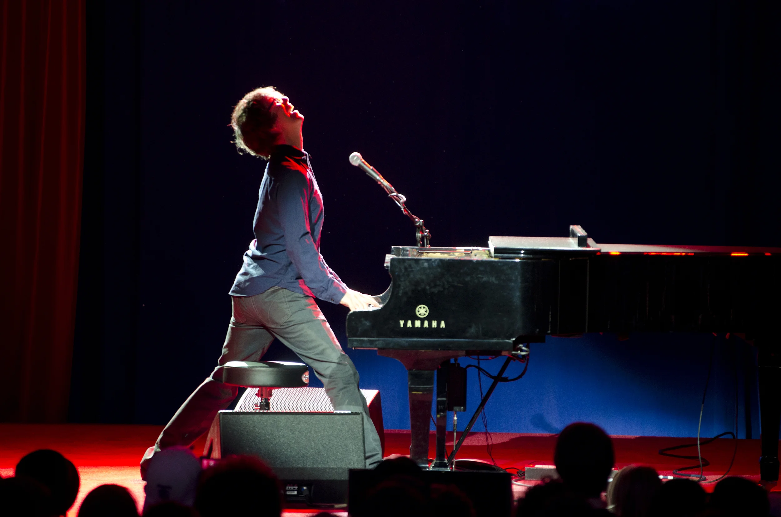  Ben Folds performs at The National Day of Service which was held on the National Mall in Washington D.C. on January 19, 2013 as part of the Inaugurationweekend. 