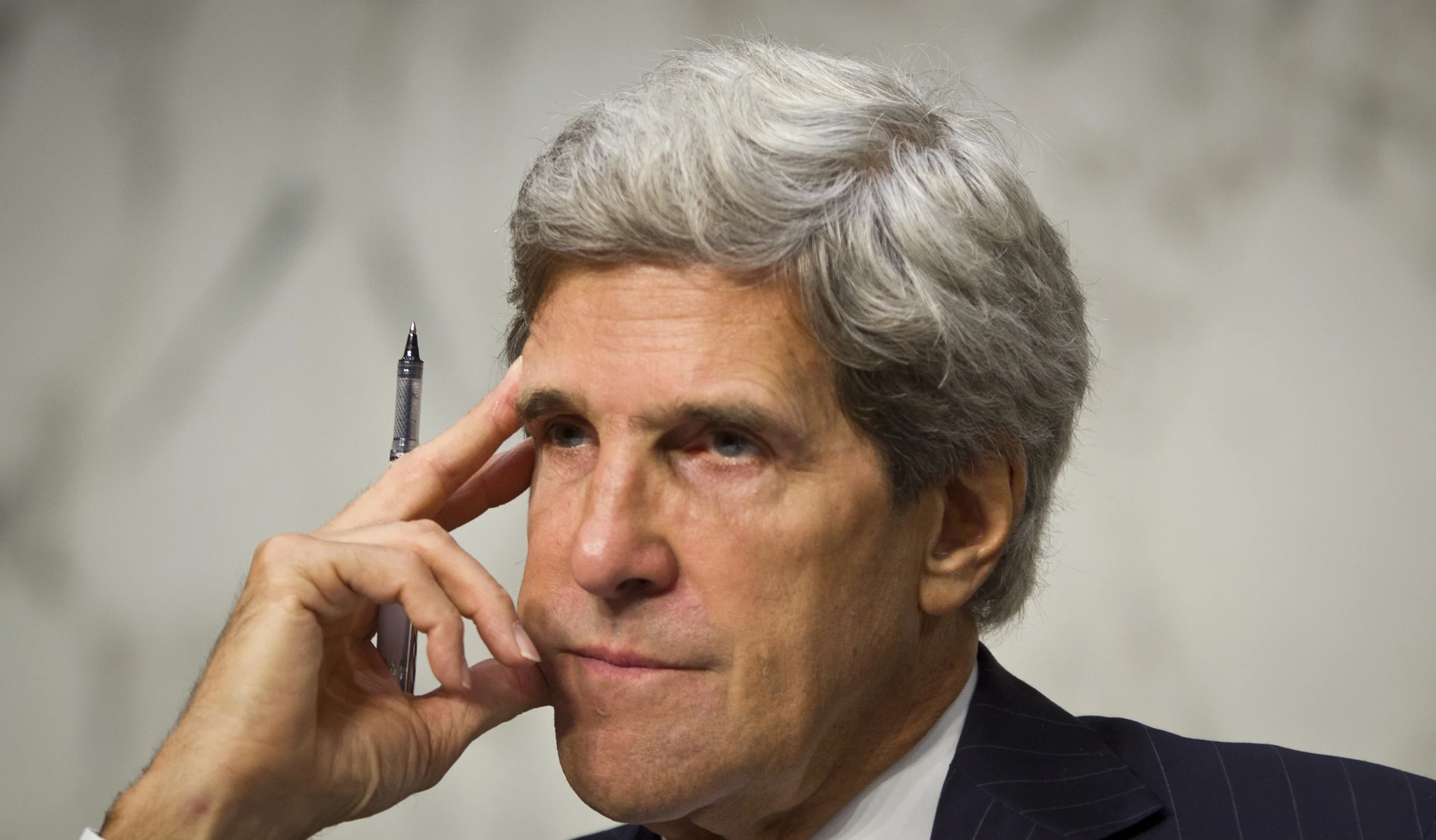  Senator John Kerry (D- MA) presides over the Full Committee Hearing on Human Trafficking which took place in Washington D.C. on July 17, 2012. 