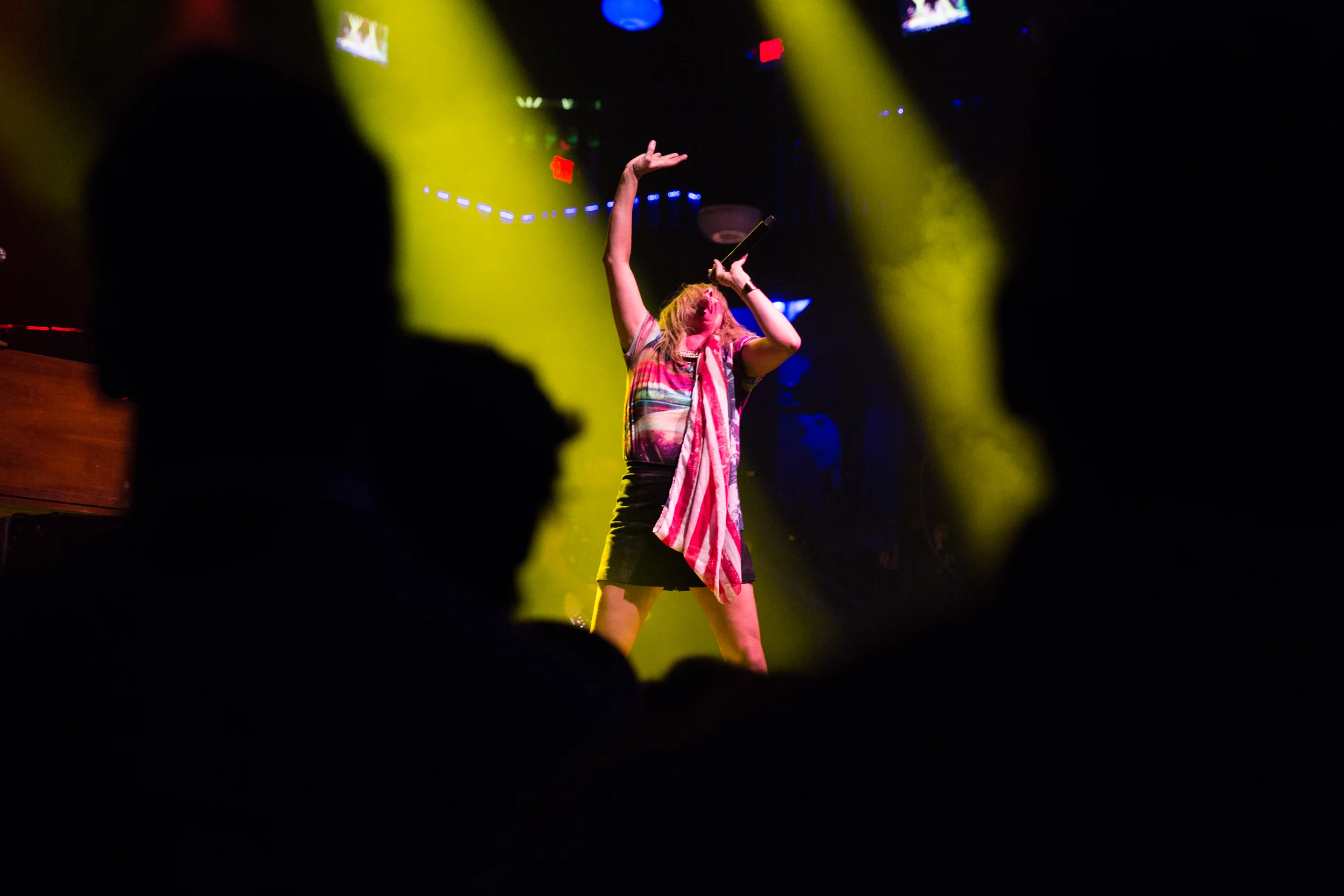 Grace Potter performs at the Electric Factory in Philadelphia during the 2016 Democratic National Convention.