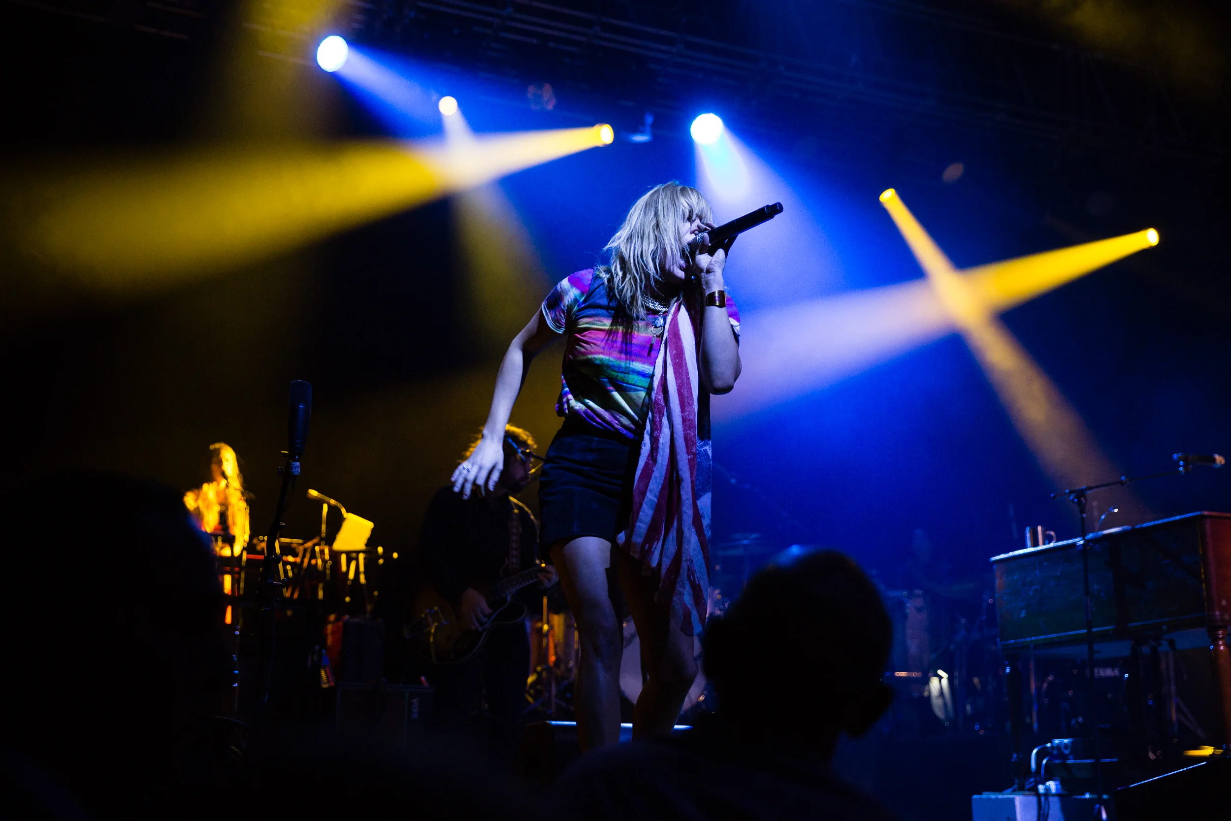 Grace Potter performs at the Electric Factory in Philadelphia during the 2016 Democratic National Convention.