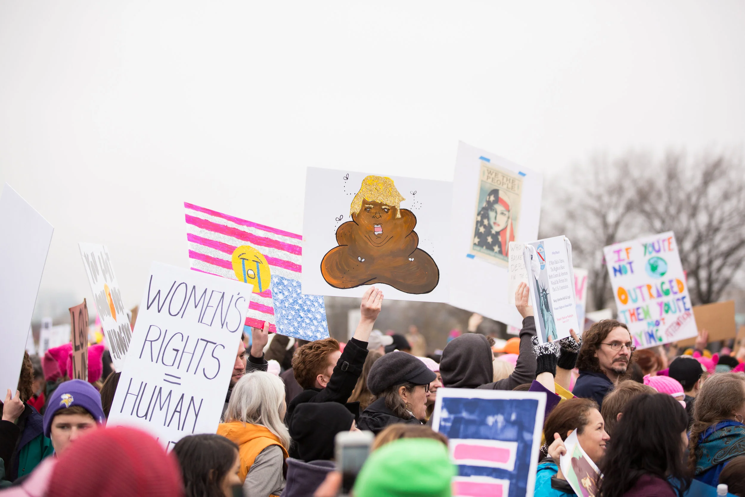 The Women’s March in Washington D.C. on January 21, 2017