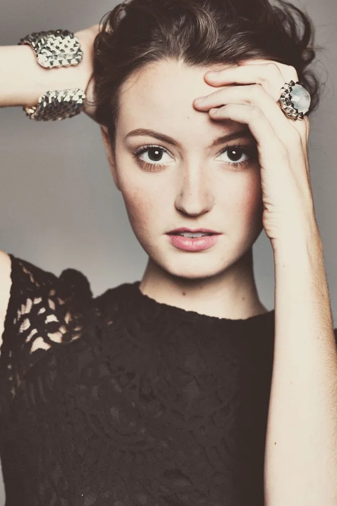  Series credits:  Photographer: Polina Osherov  Hair: Philip Salmon  Makeup: Kathy Moberly  Stylist: Maria Dickman 