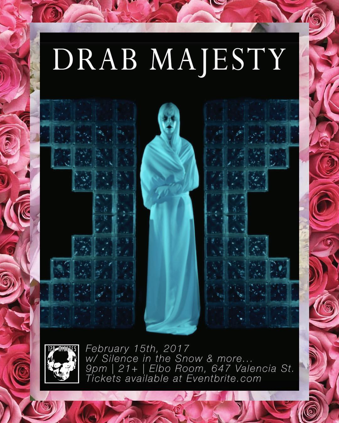 Drab Majesty Silence In The Snow At Elbo Room Sf On