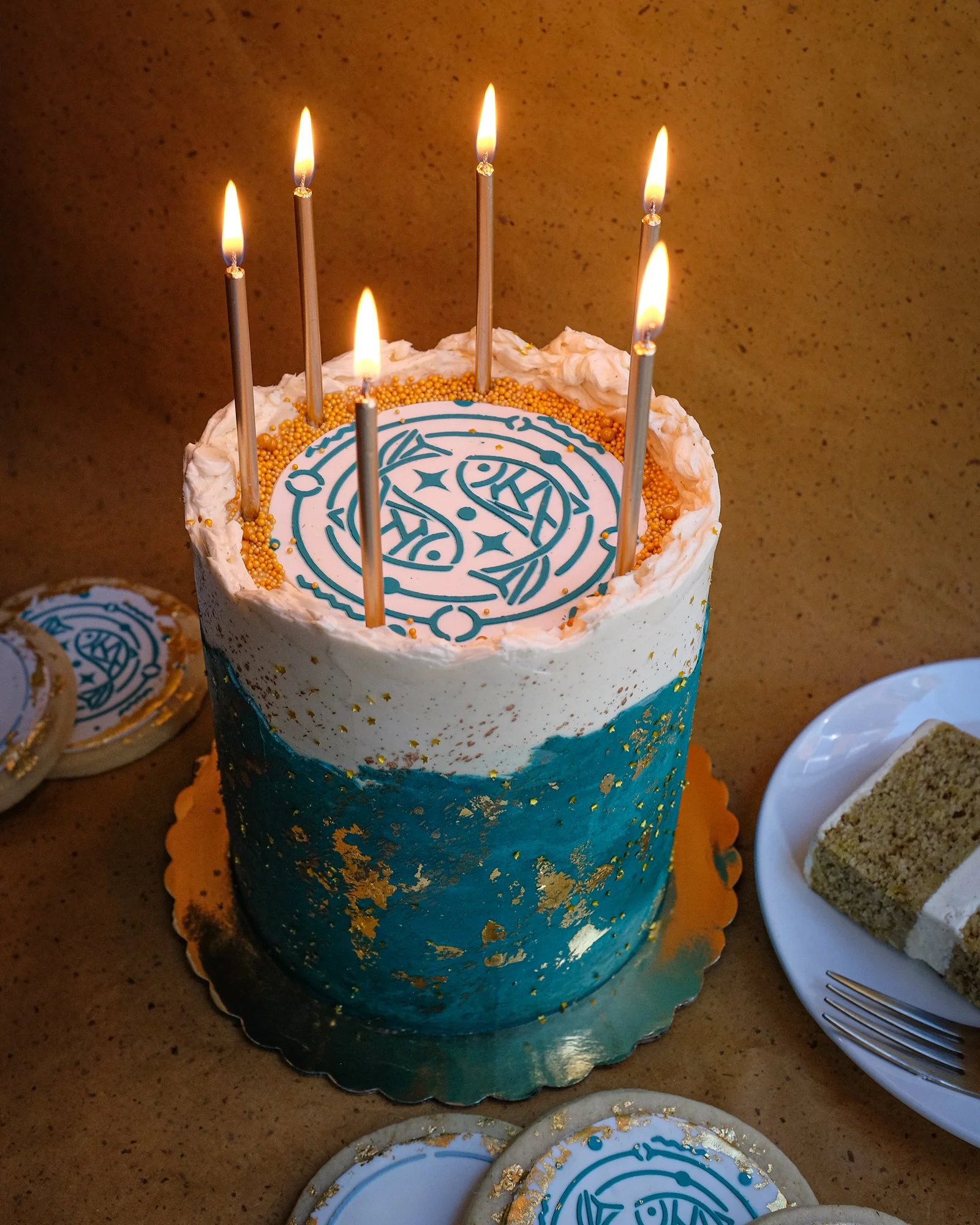 Zodiac Birthday Cake — Nutmeg Cake Design