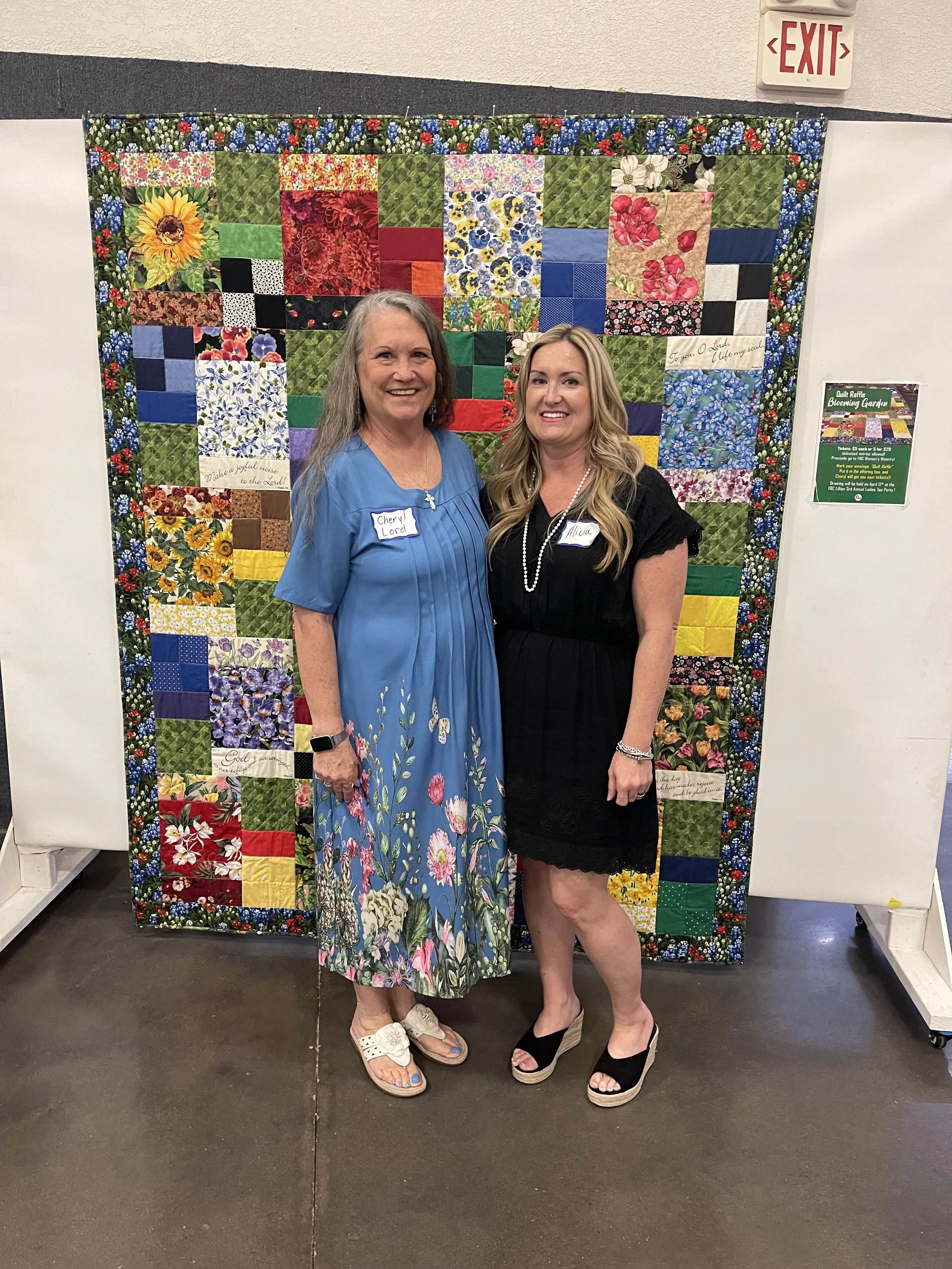 2025 Ladies Tea Party- Quilt Winner