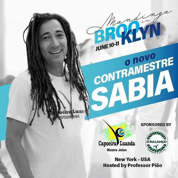 I am honored to say that my primo Professor Sabia will be earning the title of ContraMestre at Mandinga in Brooklyn. 

I have played Capoeira with Professor Sabia my entire life. He has been an essential part of my capoeira journey and I am blessed t