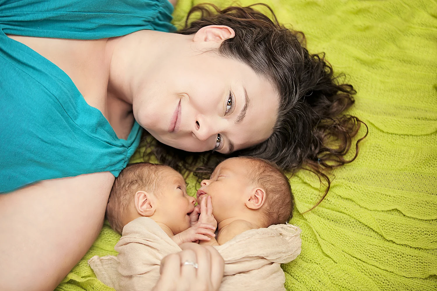 Aside from new babies, new mothers must be the most beautiful creatures on earth. Terri Guillemets