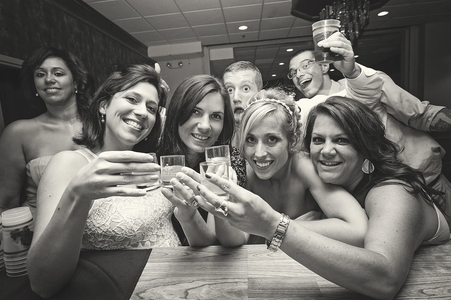 And this is when the evening changed! Cheers!