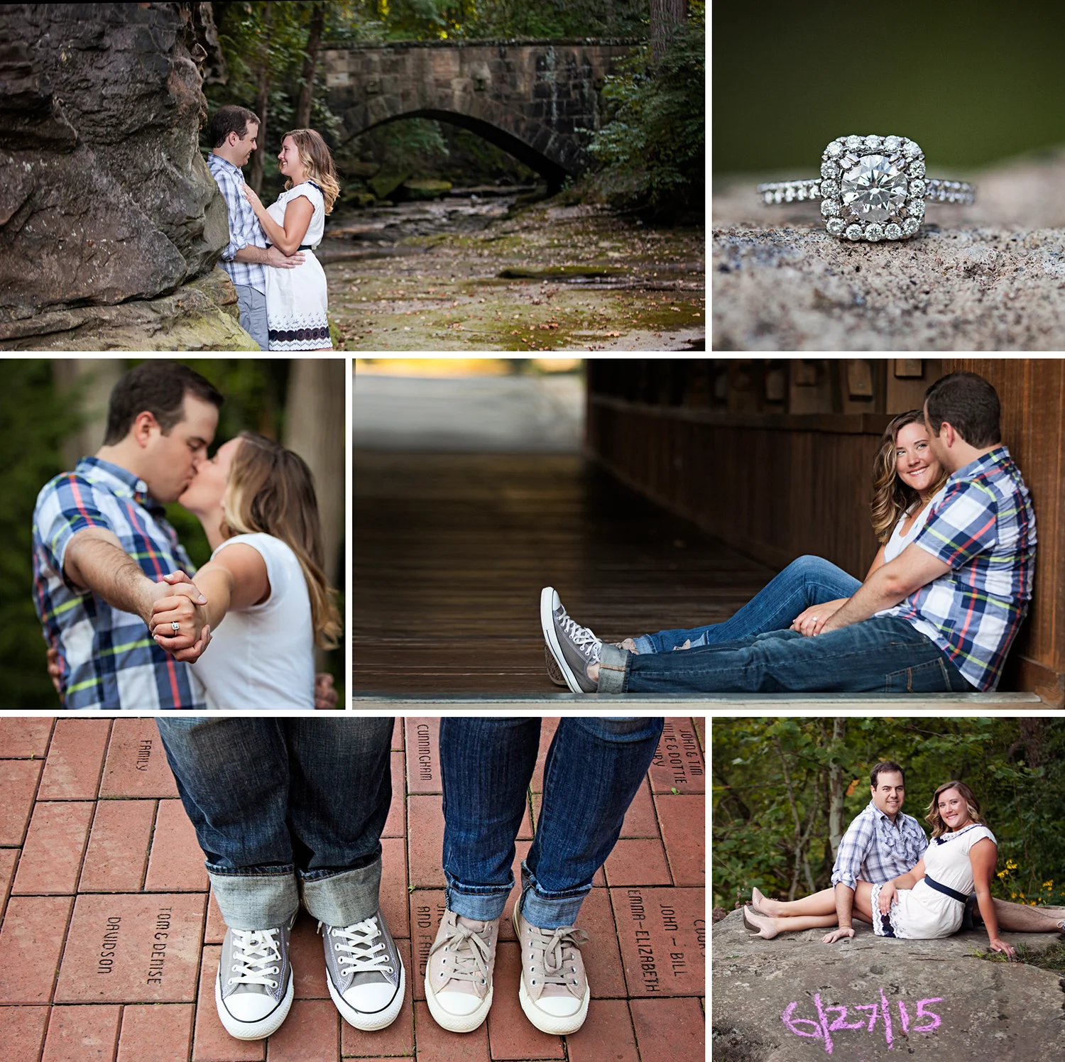 Converse... yes! I LOVE when the couple likes to add a little FUN to their session. 