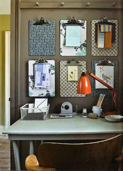 Image credit: clipboard command center via Pinterest
