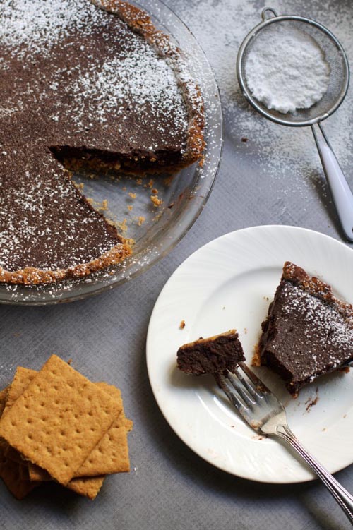 Image credit: crazy awesome brownie pie via The Baker Chick