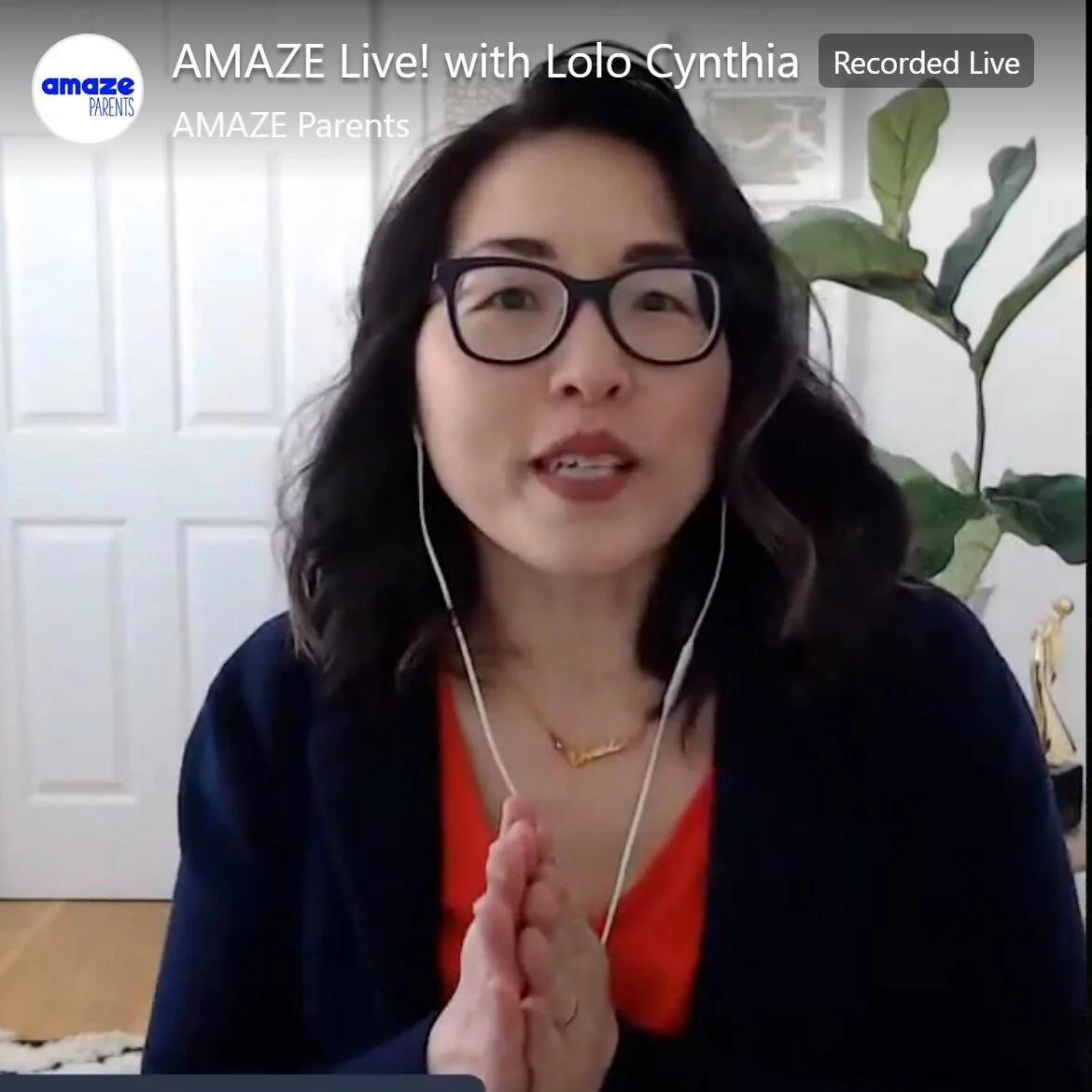 AMAZE Live Conversation With Lolo Cynthia